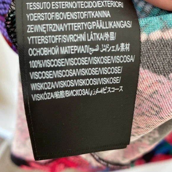 NWT FARM Rio Floral Velvet Neckline Halter Dress S Dark Romantic Whimsygoth - Picture 8 of 10